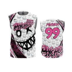 3871 MENS SPORT CREW NECK SLEEVELESS PSYCHOS-PINK-2