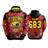 2535 UNISEX FLEECE HOODY ELECTROCUTIONERS-1