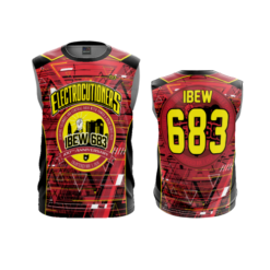 2535 MENS SPORT CREW NECK SLEEVELESS ELECTROCUTIONERS-1