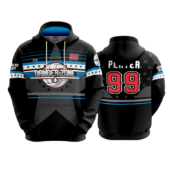3981 UNISEX FLEECE HOODY DANGERZONE-MASH-1