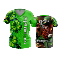 4003 WOMENS V NECK PUPS-IRISH-PUB-2