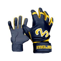 3757 BIGSTICK BATTING GLOVES NAVYGOLD-ADDONS