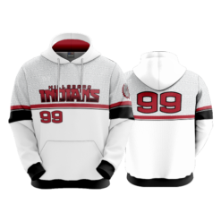 4022 UNISEX FLEECE HOODY HILLSBORO-INDIANS-2023-2