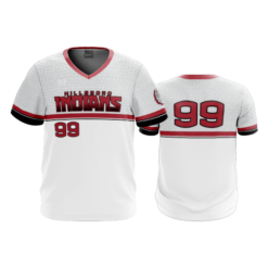4022 MENS SPORT V NECK HILLSBORO-INDIANS-2023-2