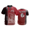 4022 QUARTER ZIP BATTING JACKET SHORT SLEEVE HILLSBORO-BOWLING