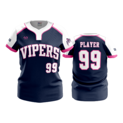 3801 WOMENS NO BUTTON SCOOP NECK GC-VIPERS-2025-1