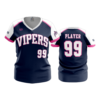 3801 WOMENS V NECK GC-VIPERS-2025-1