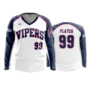 3801 WOMENS V NECK LONGSLEEVE GC-VIPERS-2025-2