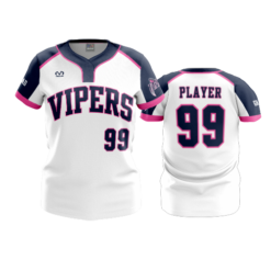 3801 WOMENS NO BUTTON SCOOP NECK GC-VIPERS-2025-2