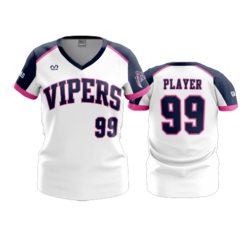 3801 WOMENS V NECK GC-VIPERS-2025-2
