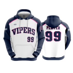 3801 UNISEX FLEECE HOODY GC-VIPERS-2025-2