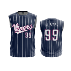 3801 MENS SPORT CREW NECK SLEEVELESS GC-VIPERS-2025-3