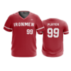 3878 MENS SPORT V NECK JACKSON-JV-BBALL-1