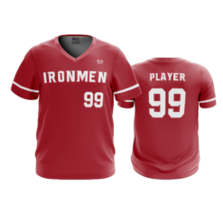 3878 MENS SPORT V NECK JACKSON-JV-BBALL-1