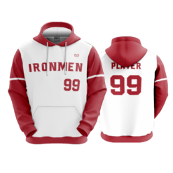 3878 UNISEX FLEECE HOODY JACKSON-JV-BBALL-2