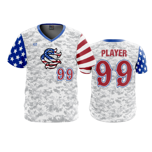 3874 MENS SPORT V NECK SHARKS-USA-ADDS