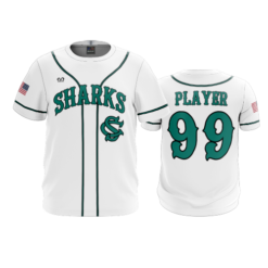 3874 MENS SPORT CREW NECK SHARKS-WHITE-ADDS