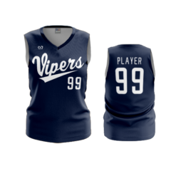 3801 WOMENS V NECK SLEEVELESS GC-VIPERS-COLOR-RUSH-1