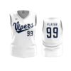 3801 WOMENS V NECK SLEEVELESS VIPERS-COLOR-RUSH-2