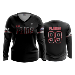 2865 WOMENS V NECK LONGSLEEVE MOV-PRIDE-1