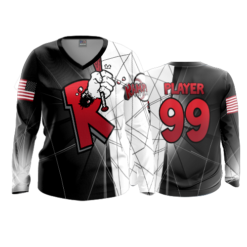 2673 WOMENS V NECK LONGSLEEVE RAMPAGE-1