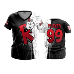 2673 WOMENS V NECK RAMPAGE-1