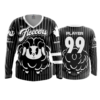 4009 WOMENS V NECK LONGSLEEVE FLEECERS-1