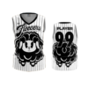 4009 WOMENS V NECK SLEEVELESS FLEECERS-2