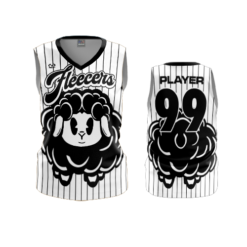 4009 WOMENS V NECK SLEEVELESS FLEECERS-2