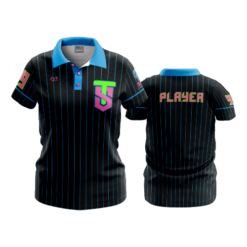 4020 WOMENS POLO TWISTED-SISTERS-FLO-1-FLO INK + $5