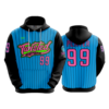 4020 UNISEX FLEECE HOODY TWISTED-SISTERS-FLO-2-FLO INK + $5
