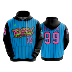 4020 UNISEX FLEECE HOODY TWISTED-SISTERS-FLO-2-FLO INK + $5