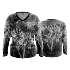 4007 WOMENS V NECK LONGSLEEVE AA-1
