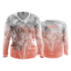 4007 WOMENS V NECK LONGSLEEVE AA-2