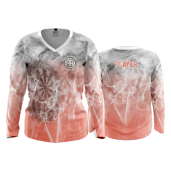 4007 WOMENS V NECK LONGSLEEVE AA-2