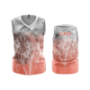 4007 WOMENS V NECK SLEEVELESS AA-2