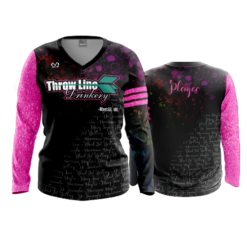 2386 WOMENS V NECK LONGSLEEVE THUR-GIRLS-2024-25-1