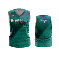 2386 WOMENS V NECK SLEEVELESS THUR-GIRLS-2024-25-2