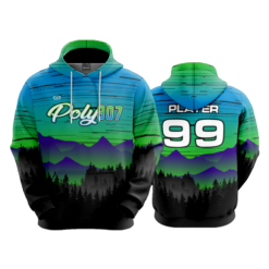 1484 UNISEX FLEECE HOODY POLY-907-1