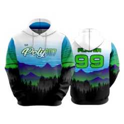 1484 UNISEX FLEECE HOODY POLY-907-2