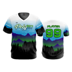 1484 MENS SPORT V NECK POLY-907-2