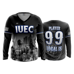 2705 WOMENS V NECK LONGSLEEVE IUEC-1