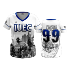 2705 WOMENS V NECK IUEC-WHITE-FIXES