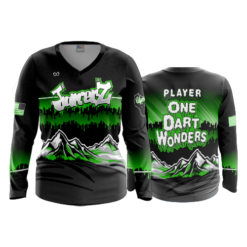 4010 WOMENS V NECK LONGSLEEVE JAMMERZ