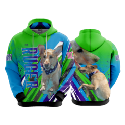3951 UNISEX FLEECE HOODY RUGER