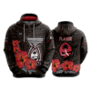 259 UNISEX FLEECE HOODY TO-THE-BAR