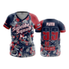 1013 WOMENS V NECK SUICIDE-SQUAD