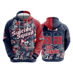 1013 UNISEX FLEECE HOODY SUICIDE-SQUAD