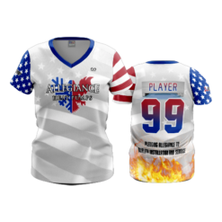 3561 WOMENS V NECK ALLEGIANCE-HEAT-PUMPS-2