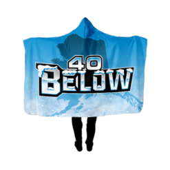 3653 UNISEX FAN WRAP HOODY 40-BELOW